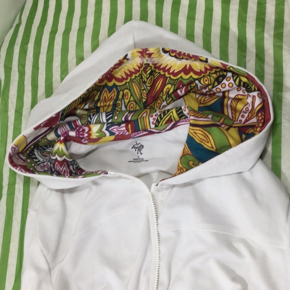 Prana "Breathe" Yoga zip-up hoodie